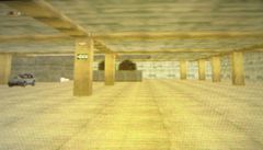 Interior of the parking lot.