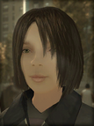 A texture depicting Anna Faustin used on a framed photograph of her shown in the opening cutscene of "No Love Lost".