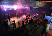 The dance floor of Bahama Mamas during "Boulevard Baby", The Ballad of Gay Tony.