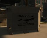 A Belly-Up crate in GTA IV.