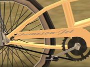 The "Jameson-Jet" decal on the chain cap of GTA San Andreas' Bike.