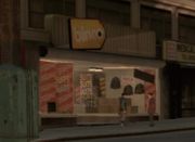 The same Binco store from GTA IV's second trailer.