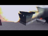 Claude blows up the Turtle Head Fish Factory.