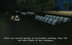 The survivalist farm.