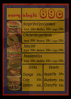A non-interactive menu board for Burger Shot in GTA San Andreas.