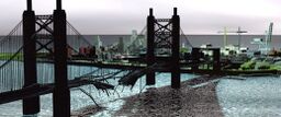 An early design of Callahan Bridge.