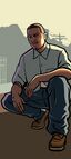 Concept artwork of Carl Johnson.