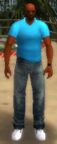 Close up of Victor Vance wearing the Casuals in GTA Vice City Stories.