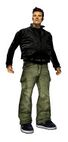 Claude, the protagonist of Grand Theft Auto III.