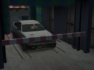 Niko getting Jimmy's car washed.