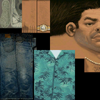The texture guide for Vice City.
