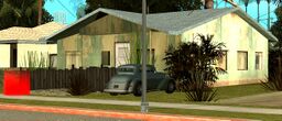 Denise Robinson's house when she is in.