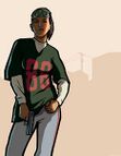 Concept artwork of Denise Robinson.