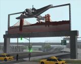 The airport's distinctive entrance, GTA San Andreas (Rear view).