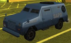 An FBI Truck in GTA San Andreas.