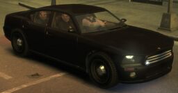An FIB Buffalo in GTA IV.