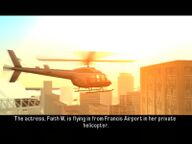 Faith W. travelling to Staunton Island from Francis International Airport by helicopter.
