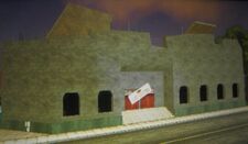 The building after "Bringing Down the House".