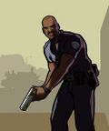 Concept artwork of Frank Tenpenny from GTA San Andreas