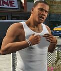 Franklin Clinton, a protagonist of Grand Theft Auto V.