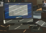 An iMac-based Fruit computer in the second GTA V trailer.