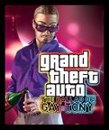 Alternate game art of Gay Tony in The Ballad of Gay Tony.