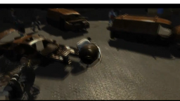 A thrown Grenade in GTA IV with it safety lever and its safety pin still on (enlarge to see more clearly).