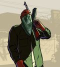Artwork of CJ (Grove Street Families member)