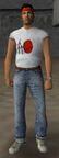 Tommy Vercetti wearing the Havana outfit, gangwear for the Cubans, in GTA Vice City.