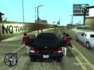 Three prostitutes exit Toni Cipriani's car outside Portland Harbor.
