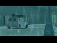 A Rumpo tailing the police convoy.