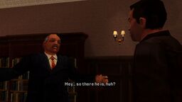 Toni Cipriani meeting Salvatore Leone at his home.