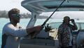 Jason is fishing with Cal