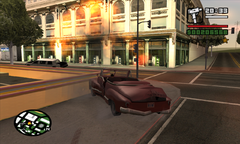 The preacher's limo explodes.