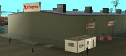 Kakagawa establishment at the LVA Freight Depot in Las Venturas, in GTA San Andreas.