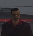 Kanbu shortly after being broken out of prison by Claude.