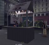 A coffee stall in the mission "Espresso-2-Go!".
