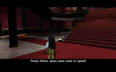 Sonny Forelli confronting Tommy Vercetti.