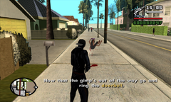 CJ kills Benny.
