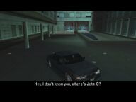 The FBI informant questioning Toni Cipriani about who he is and the location of John-O.