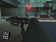 Toni Cipriani shooting the FBI informant.