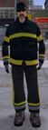An FDLC fire fighter in GTA III.