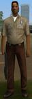 Lance Vance wearing the Cop Uniform in Cop Land.