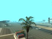 The tarmac area of Las Venturas Airport, GTA San Andreas.