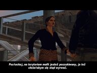 Maria Latore telling Claude that she had told Salvatore Leone they were in a relationship.