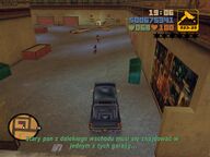 Claude, in the Cartel Cruiser, in the Colombian Cartel compound in Aspatria.