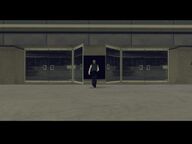 The Old Oriental Gentleman entering the Love Media building.