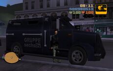 One of the banks Gruppe Sechs Securicars.