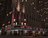 Live Central Music Venue on the southeastern corner of the aforementioned Rockefeller Center replica.