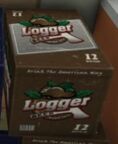 Logger Beer inside an LTD filling station in GTA V.